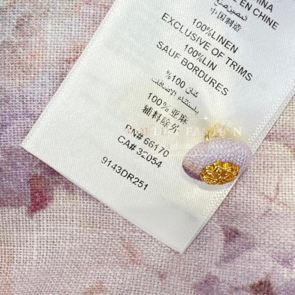 ZIMMERMAN LINEN DRESS - Picture 4 of 8